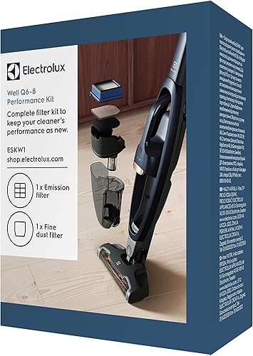 Electrolux ESKW1 Kit de Filtres de Performance pour Aspirateurs Balais sans Fil Well Q6/Q7/Q8, Filtre Lavable, Compatible avec Modèles WQ61-1OGG/WQ61-1EDBF/WQ71-2BSWF - Nail Gallerys
