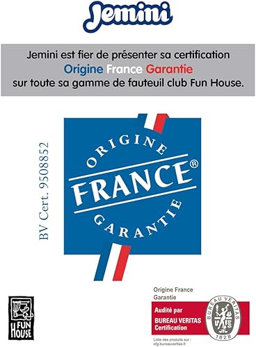 Fun House 712465 PEPPA PIG Fauteuil club enfant ORIGINE FRANCE GARANTIE, Bleu, - Nail Gallerys