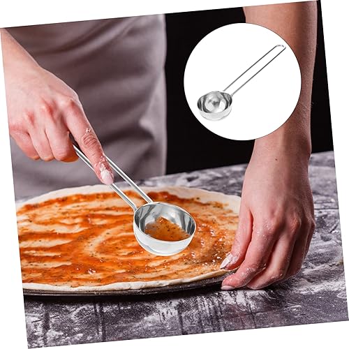 GREENADSCAPE Épandeur De Sauce À Pizza En Acier Inoxydable Cuillère À Tartiner Argentée Pour Pour La Cuisson Au Four - Nail Gallerys