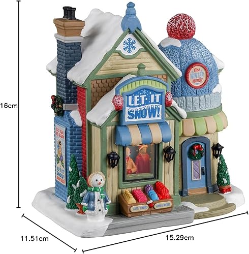 Lemax 35037 Caddington Village Lighted Building: Let it Snow! - Nail Gallerys