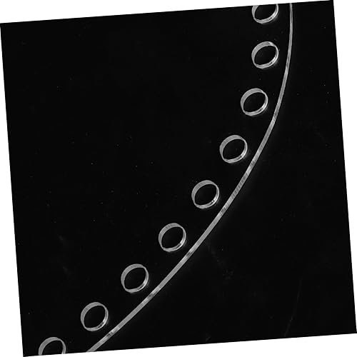 DOITOOL 6 Pièces Matériel tissé de bases de sacs à crocheter mariage en forme de cœur cœurs accessoires outils de bricolage de pièces de de tissage Acrylique - Nail Gallerys