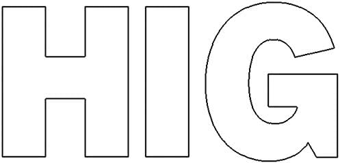 Permanent Adhesive Vinyl Letters Numbers 1'' 183Pkg-White, Autocollants - Nail Gallerys