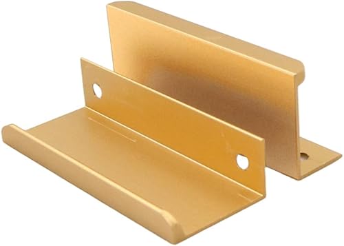 leyomgamz Lot de 4 poignées de meuble cachées en aluminium pour chambre à coucher, cuisine, armoire, salle de bain, etc. Or-Rose 80 mm - Nail Gallerys