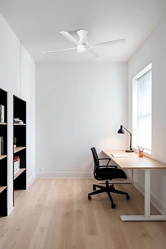 Faro Barcelona 33756- FRASER LED Ventilateur de plafond blanc - Nail Gallerys