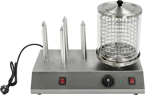 biniliubi Machine à Hot-Dog Appareil Chauffage Rapide Isolant Brochettes Acier Inoxydable ContrôLe TempéRature Saucisses Professionnelle Automatique Commercial Fonctionnement Simple Polyvalent - Nail Gallerys