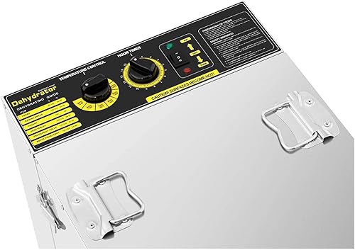 Royal Catering Déshydrateur Alimentaire Séchoir D Aliments D'Aliments De Nourriture RCDA-500/23S (500 W, 33-80 °C, 6 Étages, Minuterie 0-30 h, Inox) - Nail Gallerys