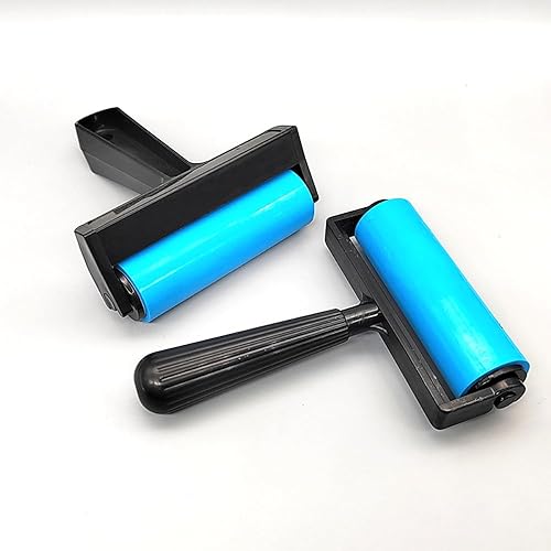 Rouleau de peinture diamant 5D, outil d'aplatissement de peinture diamant avec poignée large, kit de peinture diamant 5D, idéal pour presser, accessoires, rouge - Nail Gallerys