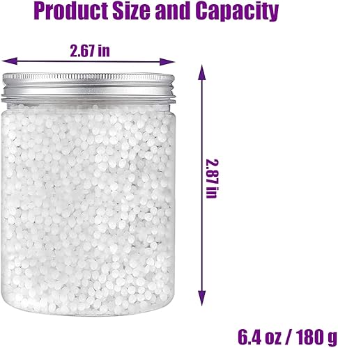 Perles thermoplastiques, réutilisables, granulés en plastique malléables, granulés de polymorphe fusibles, composé de modélisation pour les loisirs créatifs, la sculpture, le cosplay, 232,5 g - Nail Gallerys