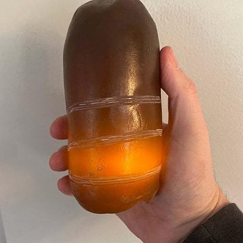 BSTCAR Pierres incandescentes Indiana Jones et Le Temple Maudit Pierres incandescentes Sankara Pierres en résine phosphorescentes Cosplay Props Home Decoration Collectibles (6 * 6 * 15cm) - Nail Gallerys