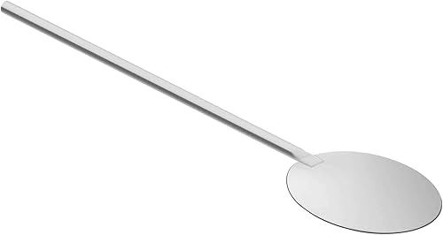 Royal Catering RCPS-600/200 Pelle à Pizza INOX pour Four à Pizza (Ø 20 cm, Longueur Totale 80 cm, Acier Inoxydable) - Nail Gallerys