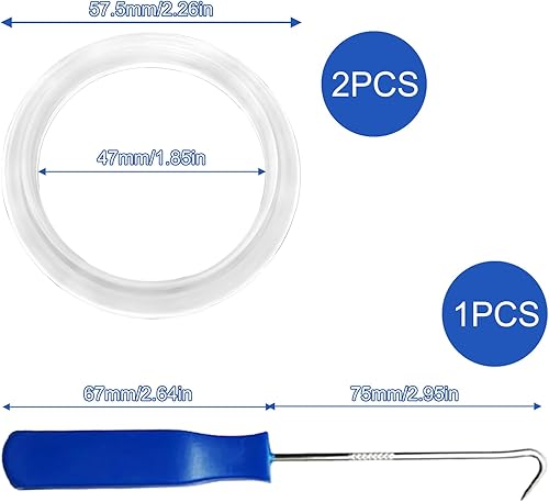 Yistoi Bague D'étanchéité, pour Porte-Filtre Cafetière Automatique Joints D'Étanchéité en Silicone pour Machine À Café, pour Delonghi EC685/EC680/EC850/EC860 Tête de Groupe de Brassage - Nail Gallerys
