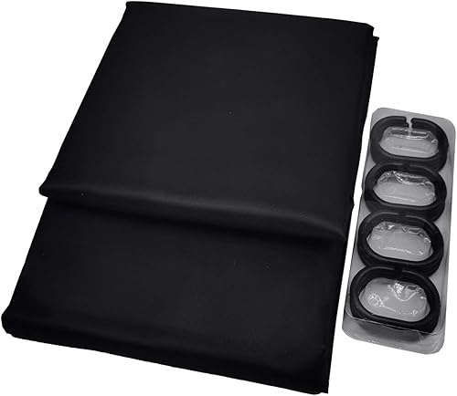 CXTAI Rideau de Douche Anti Moisissure Lavable Tissu en Polyester Baignoire Shower Curtain 180 x 180 cm Bleu - Nail Gallerys