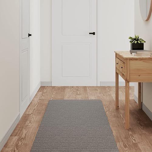vidaXL Tapis de Couloir Anthracite 80x180 cm, Tapis d'entrée, Tapis de Porte, Tapis de Couloir Lavable, Moquette de Couloir, Moquette de Sol - Nail Gallerys
