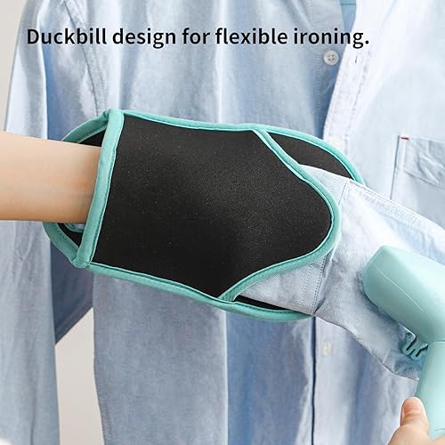 SHIMOYAMA 1 lot de gants de repassage, grand gant de protection contre la chaleur pour cuiseur à vapeur, aide au repassage, gants résistants à la chaleur, blanc cassé - Nail Gallerys