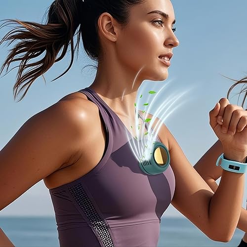 Clip Portable Sur Ventilateur - Mini Ventilateurs Portables, Ventilateur Suspendu À Cou, Clip Sur Un Ventilateur De Taille, Mini Ventilateur De Ventilateur USB, Ventilateur De Clip-fan Portable, - Nail Gallerys
