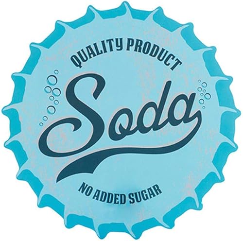 Out of the blue 4 Sets de Table Vintage/Thème Capsule Soda/Dimensions : 38 x 38 cm - Nail Gallerys