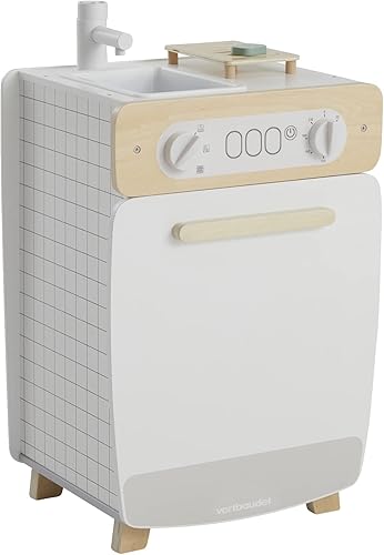 VERTBAUDET Lave-Vaisselle en Bois Multicolore TU - Nail Gallerys