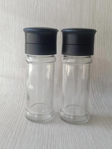 Moulin à sel et poivre, capacité de 118 ml, lot de 2 (YCB-SP-H07) - Nail Gallerys