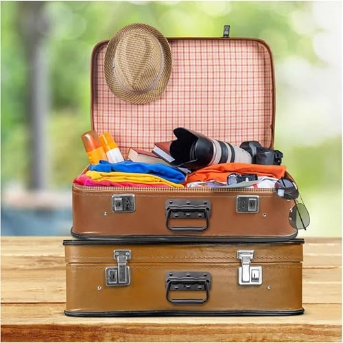 BOBOZHONG Poignée de Boîte à Ressort,2 pièces Poignée Pliante Métal Traction,Poignée à Ressort,Poignée de Flight Case en Acier Inoxydable,Boîte à Outils Poignée(100 mm) - Nail Gallerys