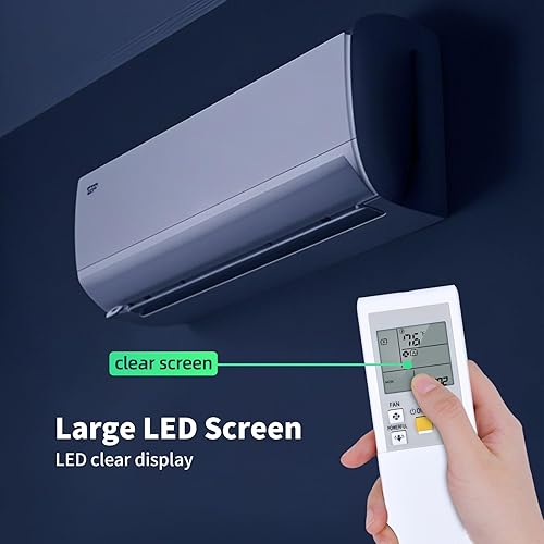GOUYESHO Télécommande de rechange universelle ARC452A13 ARC452A pour climatiseur Daikin ARC452A10 ARC452A11 ARC452A13 ARC452A14 ARC452A12 KTDJ001 ARC452A4 - Nail Gallerys