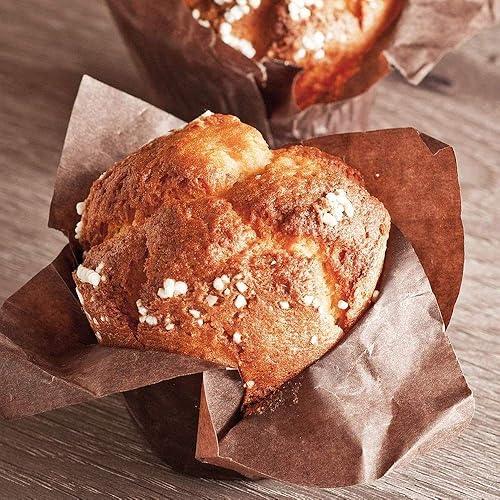 Youery 100 pièces Tasses de papier de cuisson de tulipe,Caissettes Cupcake,Caissettes en Papier pour Muffin Cupcake Moule,Caissettes de Pâtisserie,Caissettes de Décoration pour Cupcakes - Nail Gallerys