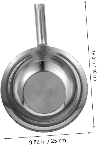 FUNNETOYU Cuillère À Eau Acier Inoxydable Épaisse Avec Long Manche Louche Pratique Pour Cuisine Et Salle De Bain Ustensile Multifonctionnel Pour Servir Et Mélanger - Nail Gallerys