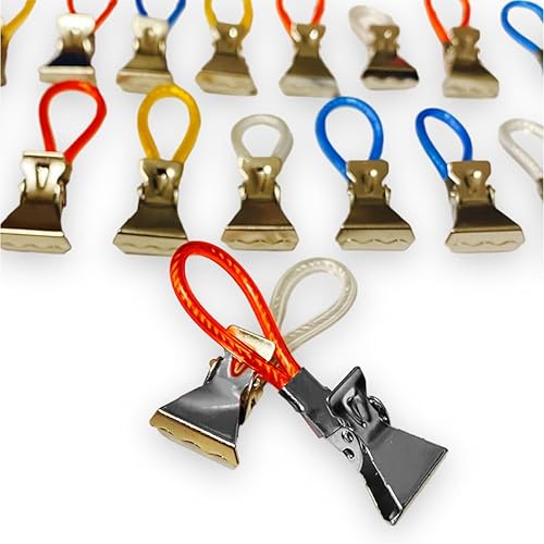 all-around24 Lot de 10 cintres pour serviettes, clips pour serviettes, crochets, boucles, clips, maniques, torchons, pinces - Nail Gallerys