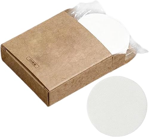 perfk 100 pièces Filtre à café Rond, pièces de Rechange filtres en Papier pour café hôtel Barre, 51MM - Nail Gallerys