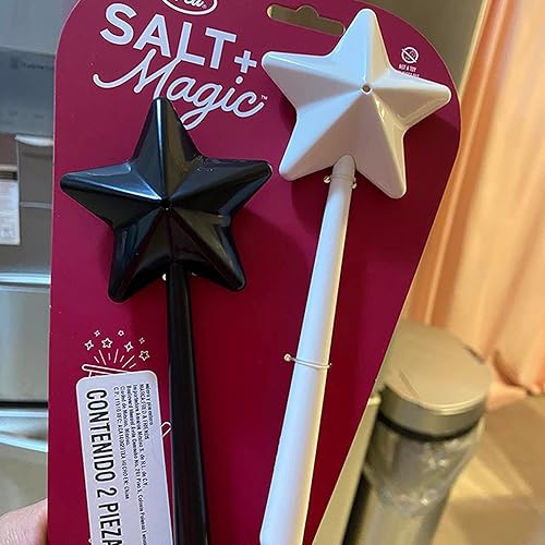 Salières Et Poivrières, Salière Et Poivrière À Baguette Magique, Magique Salière Et Poivrière, Sel Et Poivre, Accessoires Cuisine En Forme Étoilée - Nail Gallerys