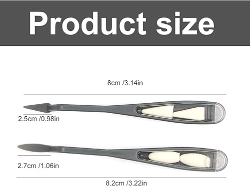 L'essuyeur Croquis Essuie-glace Papier Dessin - 2 pièces Sketch Wiping Pen Erase Eponge Tool avec 14 têtes d'éponge, Une éponge Pour étudiant en art, Convient Aux Débutants en Peinture à l'Huile - Nail Gallerys