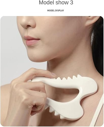 ZIUTPDAX Outils Guasha pour le Masseurs pour le Guasha Planche à Gratter en CéRamique pour Lifting Du plus Mince RéDuit les Poches Sculptant le Corps - Nail Gallerys