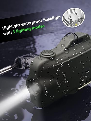 Briquet Electrique tempête étanche à Double Arc électrique, Rechargeable par USB, Briquets Plasma sans Flamme avec Cordon pour Le Camping, la randonnée (Camouflage) - Nail Gallerys