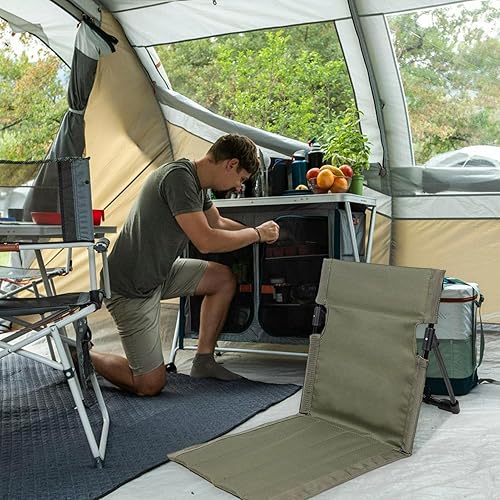 Chaise De Plage Pliable, Chaises De Stade pour Gradins, Tapis De Plage avec Dossier, Siege De Plage Pliable Portable Legere, Confort sont Ultra-légers, Repliables, 39x68x40cm (Non Réglable) - Nail Gallerys