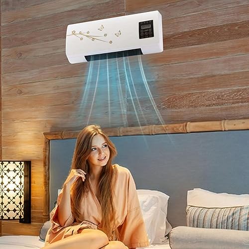 Climatiseur Split Max, climatiseur portable petit, climatiseur pour pièces avec minuterie, climatiseur mural divisé froid et chaud pour salon, maison, chambre à coucher, dortoir - Nail Gallerys