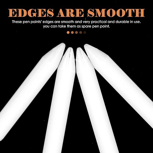 DIYEAH 10 Pcs Pointes De Remplacement Pour Marqueurs Acryliques, Pointes De Stylo à Peinture En Nylon 0.7 Mm Accessoires De Dessin Et Peinture - Nail Gallerys
