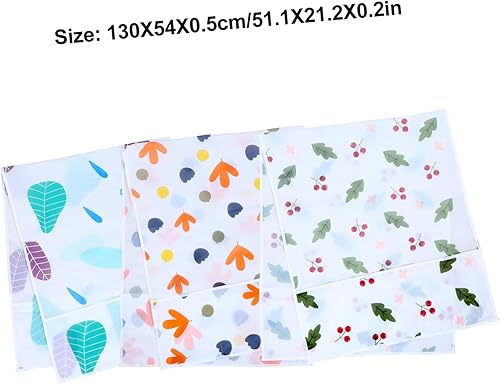 Housoutil Lot De 3 Feuilles De Peva Pour Réfrigérateur Abri De Rangement Anti-poussière Pour Appareils De Cuisine - Nail Gallerys