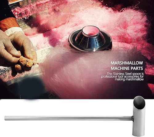 Respicefinem Sugar Scoop for Marshmallows Marshmallows Machine Accessories Safety Stainless Steel Sugar Scoop - Nail Gallerys