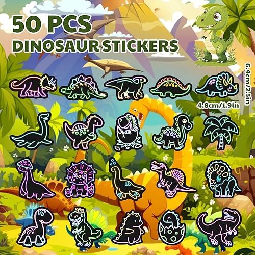 52 Pièces Stickers Neon Cool, Autocollants Impermeable Astronautes Autocollant Vinyle Colorés Sticker pour Skateboard Scrapbooking PC Ordinateur Portable Valise Guitare Bouteille d'eau - Nail Gallerys