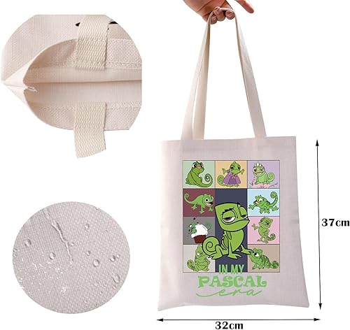 Tangled Pascal Tote Bag In My Pascal Era Sac d'épicerie réutilisable Sac de courses Sac à bandoulière Raiponce Princesse Raiponce - Nail Gallerys