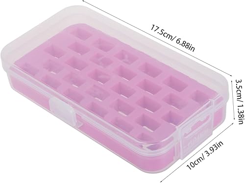 SHINEOFI 2pièces Boîte De Rangement Pour Canettes Emplacements Plastique Organisateur De Fil Pour Machines À Coudre Et Broderie - Nail Gallerys