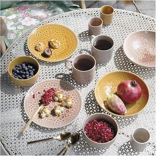 Set de 4 mugs en porcelaine Bella Terra - Nail Gallerys