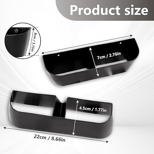 OYIWINMI Lot de 4 porte-chaussures muraux pour camping-car, étagère à chaussures murale avec autocollant et perçage, porte-chaussures, étagère à chaussures pour camping-car, camping, salle de bain - Nail Gallerys