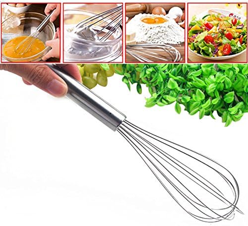 OUNONA Fouet Professionnel 8/10/12 Pouces - Fils INOX - Nail Gallerys