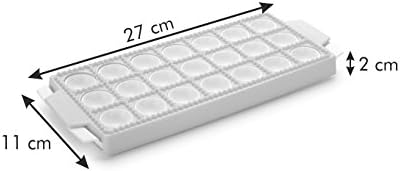 Tescoma - Moule pour raviolis Ronds, 21 pièces, Plastique, Jaune - Nail Gallerys