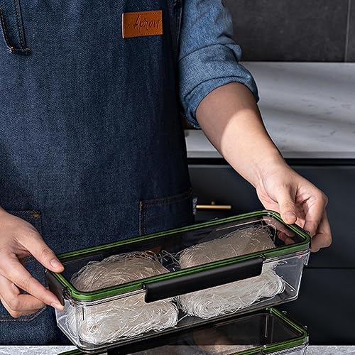 Boîte À Spaghettis (Court) - Boîte De Rangement De Nouilles | Boîte De Rangement pour Aliments | Boîte À Nouilles Transparente Et Hermétique À Spaghetti | Récipient Hermétique À Spaghetti - Nail Gallerys