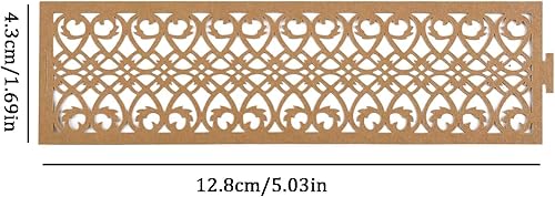 Lot de 50 Boucles de Serviette Creuses en Papier Kraft Rond de Serviette de Table Personnalisé Anneaux de Serviette Mariage,pour Mariage,Fête d'anniversaire,Décoration de Table,Centre de Table - Nail Gallerys