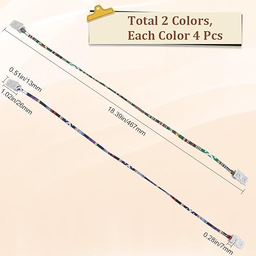 GORGECRAFT 8 Pièces 2 Couleurs Pince à Serviette en Plastique Clips de Support de Bavoir Dentaire Sangle de Cou Lanière Serviette Tablier Bavoirs Clip de Fixation pour Dentiste Adulte Personnes - Nail Gallerys