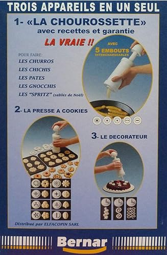 Bernar 2/0500 – Ustensile pour préparer des churros - Nail Gallerys