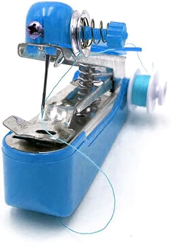 Retoo Machine à coudre manuelle, mini machine à coudre portable, sans fil, avec accessoires de couture - Nail Gallerys