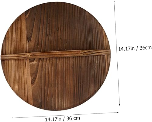 Zerodeko Couvercle De Casserole De Cuisine Woking Wok Lid Cover Cover Cover Couverture de Poêle Couvercle Couvercle Couvercle Pan- Poêle Poignée pour La Fonte Wok Stirh Fry Pan 36Cm - Nail Gallerys